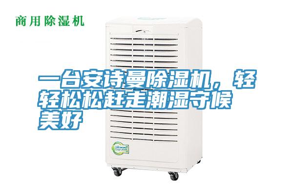 一臺(tái)安詩(shī)曼除濕機(jī)，輕輕松松趕走潮濕守候美好