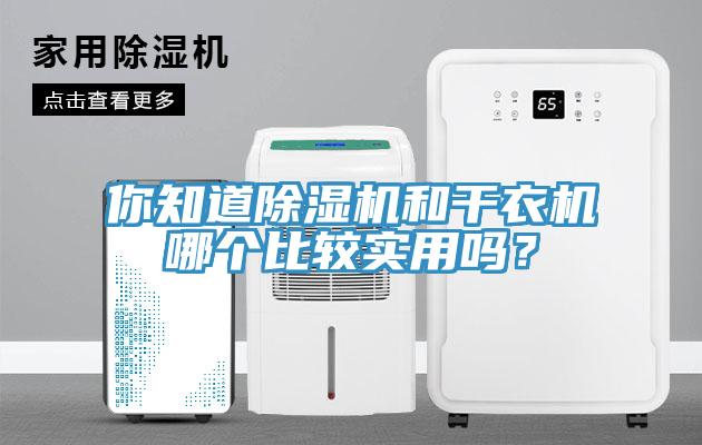 你知道除濕機和干衣機哪個比較實用嗎?
