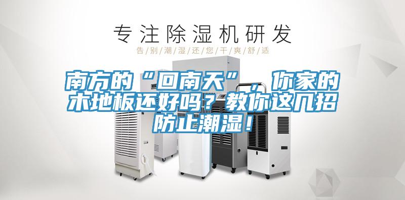 南方的“回南天”,你家的木地板還好嗎?教你這幾招防止潮濕!