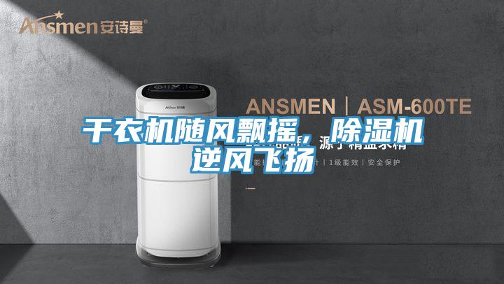 干衣機隨風飄搖,除濕機逆風飛揚