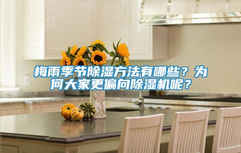 梅雨季節除濕方法有哪些？為何大家更偏向除濕機呢？