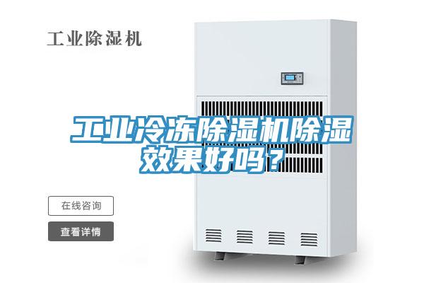 工業(yè)冷凍除濕機除濕效果好嗎？