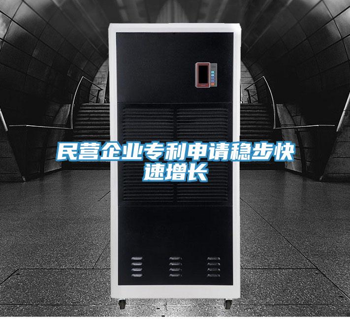 民營企業專利申請穩步快速增長