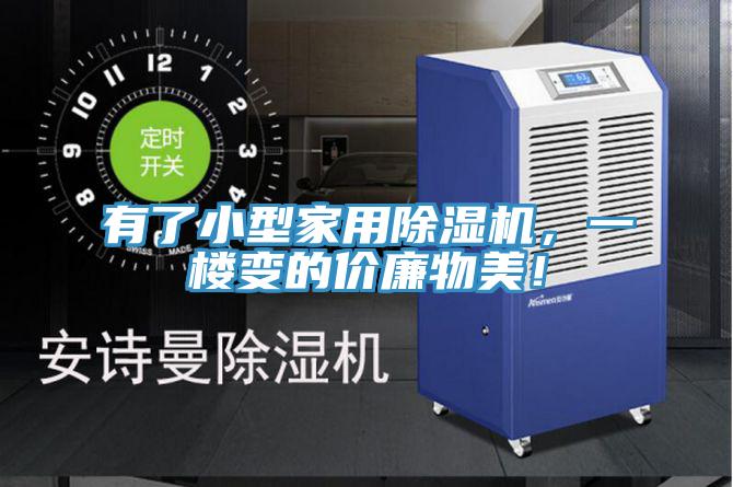 有了小型家用除濕機,一樓變的價廉物美!