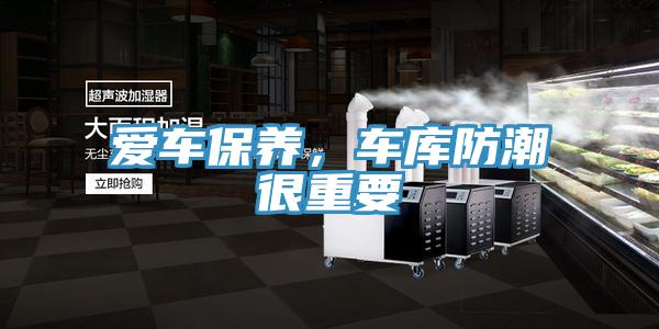 愛車保養,車庫防潮很重要