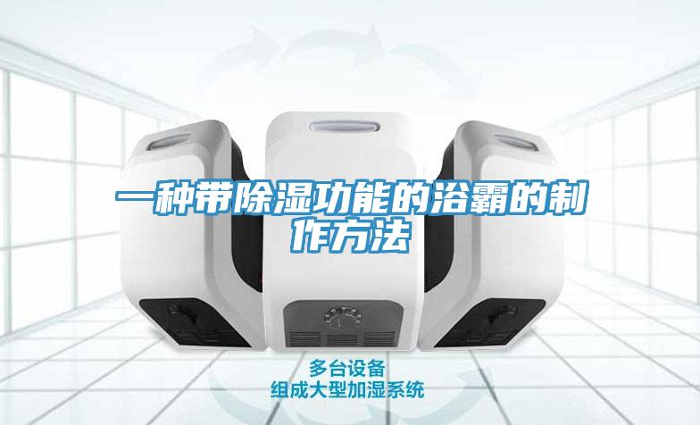 一種帶除濕功能的浴霸的制作方法