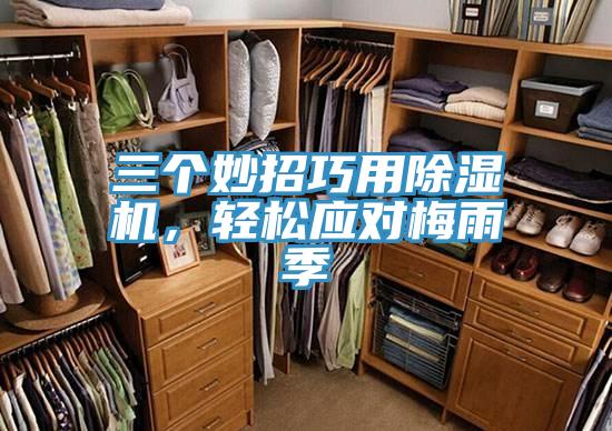 三個妙招巧用除濕機，輕松應對梅雨季