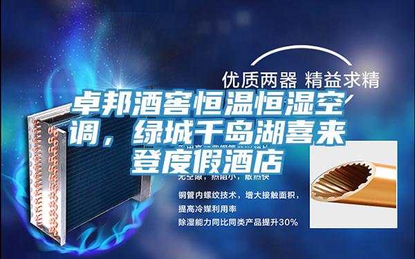 卓邦酒窖恒溫恒濕空調，綠城千島湖喜來登度假酒店