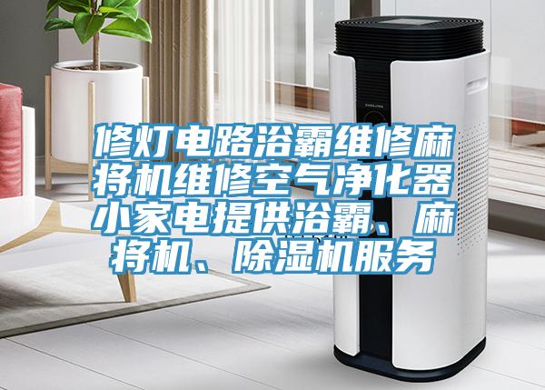 修燈電路浴霸維修麻將機維修空氣凈化器小家電提供浴霸、麻將機、除濕機服務(wù)