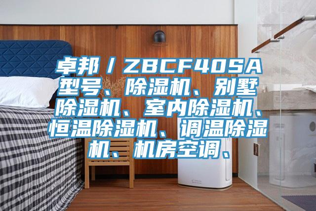 卓邦／ZBCF40SA型號、除濕機、別墅除濕機、室內除濕機、恒溫除濕機、調溫除濕機、機房空調、
