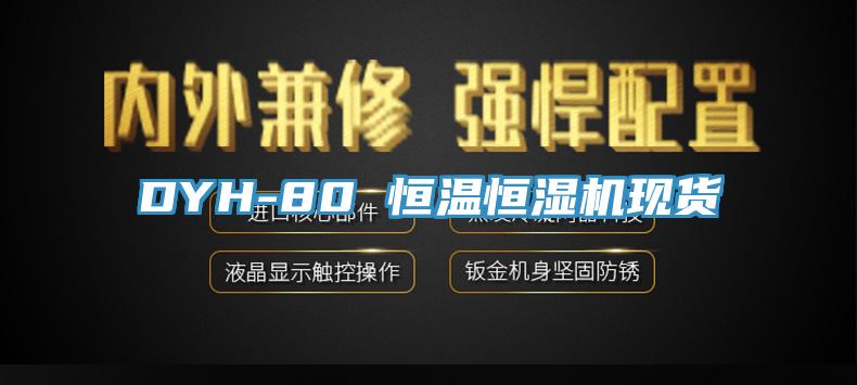 DYH-80 恒溫恒濕機現貨