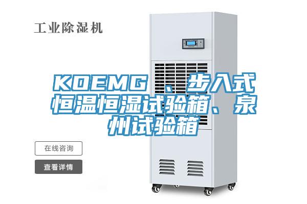 KOEMG 、步入式恒溫恒濕試驗(yàn)箱、泉州試驗(yàn)箱