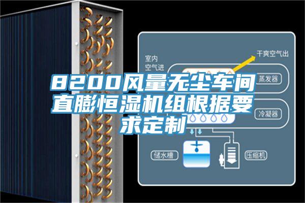 8200風(fēng)量無塵車間直膨恒濕機(jī)組根據(jù)要求定制
