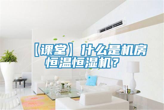 【課堂】什么是機房恒溫恒濕機?