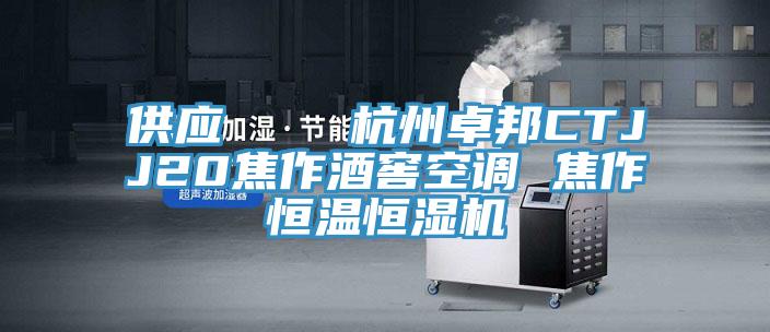 供應    杭州卓邦CTJJ20焦作酒窖空調 焦作恒溫恒濕機