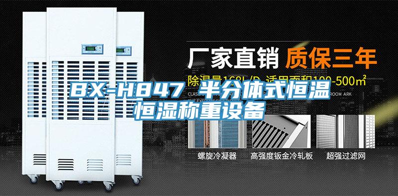 BX-H847 半分體式恒溫恒濕稱重設備