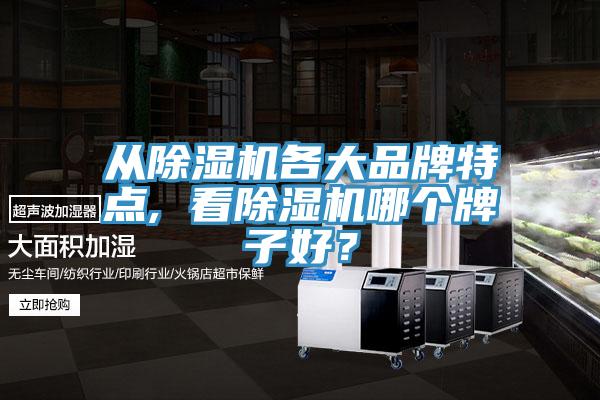 從除濕機各大品牌特點, 看除濕機哪個牌子好?