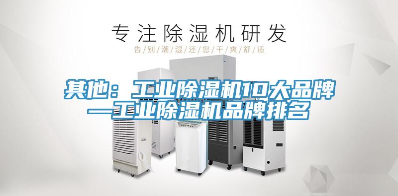 其他:工業(yè)除濕機(jī)10大品牌—工業(yè)除濕機(jī)品牌排名