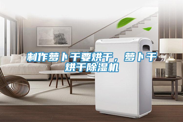 制作蘿卜干要烘干，蘿卜干烘干除濕機