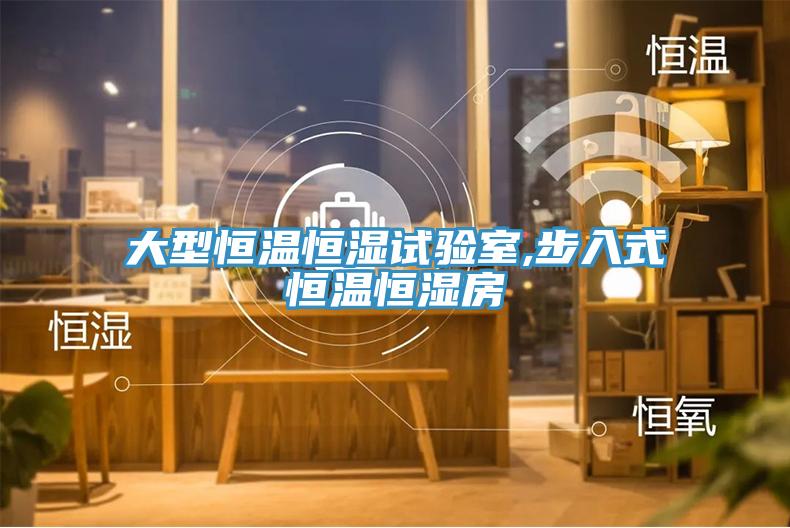 大型恒溫恒濕試驗室,步入式恒溫恒濕房