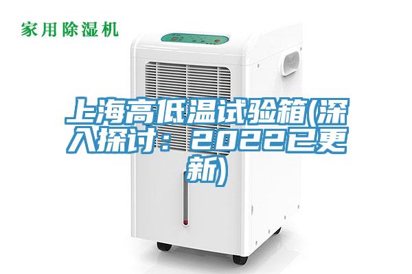 上海高低溫試驗箱(深入探討：2022已更新)
