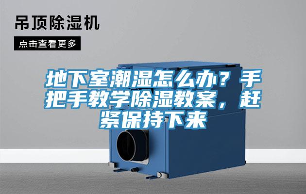 地下室潮濕怎么辦?手把手教學除濕教案,趕緊保持下來