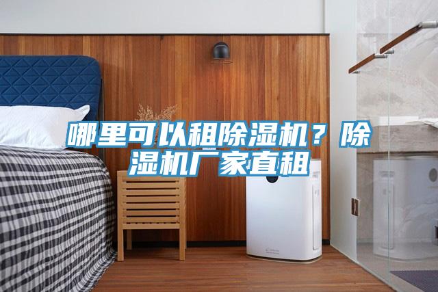 哪里可以租除濕機?除濕機廠家直租