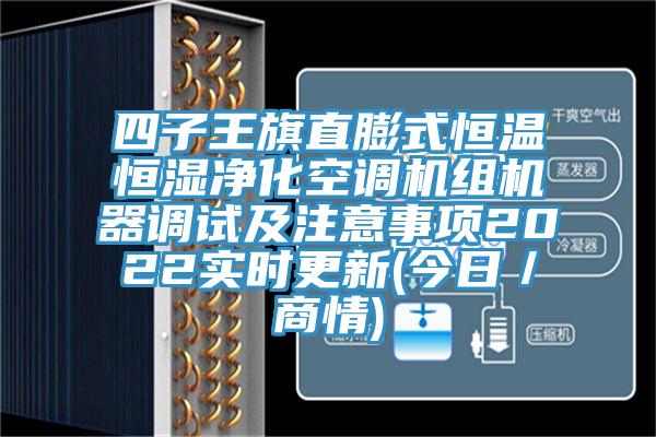 四子王旗直膨式恒溫恒濕凈化空調(diào)機組機器調(diào)試及注意事項2022實時更新(今日/商情)