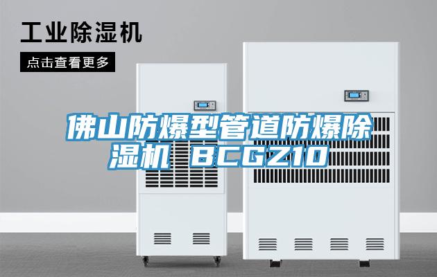 佛山防爆型管道防爆除濕機 BCGZ10