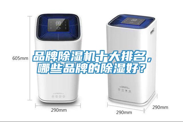 品牌除濕機十大排名,哪些品牌的除濕好?