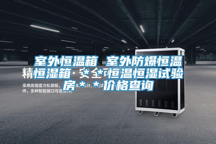 室外恒溫箱 室外防爆恒溫恒濕箱 ＊＊恒溫恒濕試驗(yàn)房＊＊價(jià)格查詢
