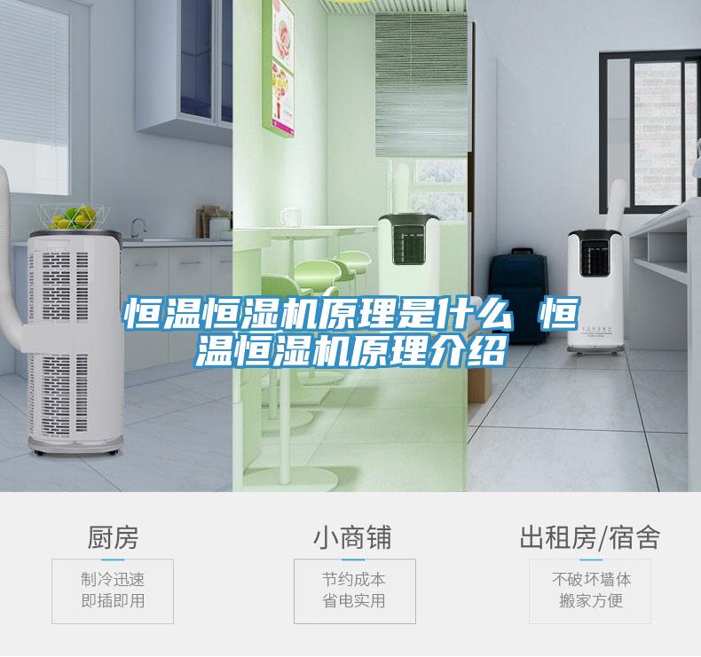 恒溫恒濕機(jī)原理是什么 恒溫恒濕機(jī)原理介紹
