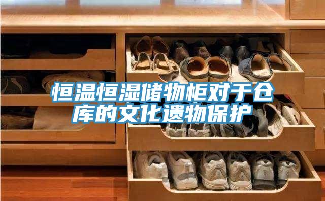 恒溫恒濕儲物柜對于倉庫的文化遺物保護