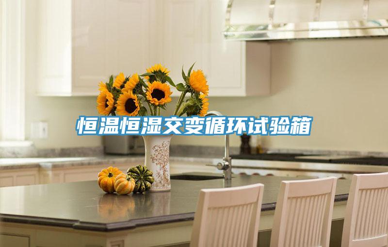 恒溫恒濕交變循環試驗箱