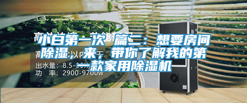 小白第一次 篇二：想要房間除濕，來，帶你了解我的第一款家用除濕機(jī)
