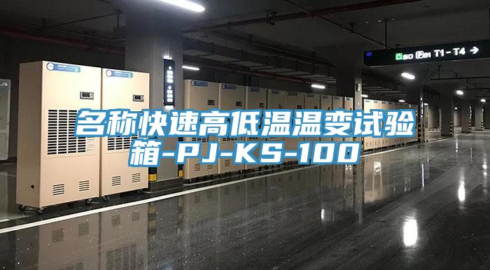 名稱快速高低溫溫變試驗箱-PJ-KS-100
