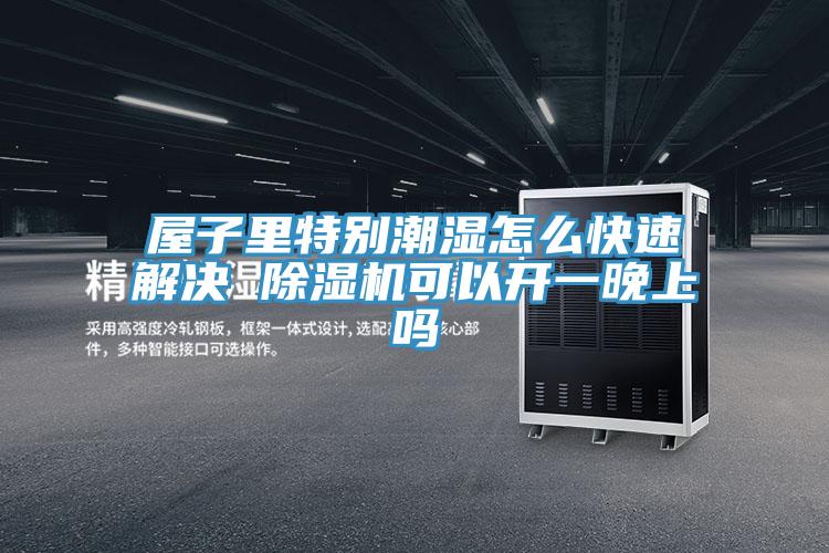 屋子里特別潮濕怎么快速解決 除濕機可以開一晚上嗎
