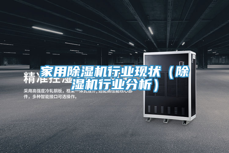 家用除濕機行業現狀(除濕機行業分析)