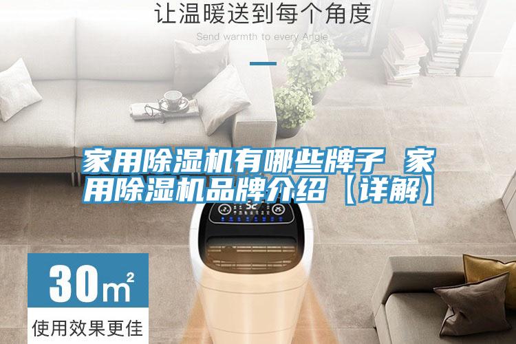 家用除濕機有哪些牌子 家用除濕機品牌介紹【詳解】