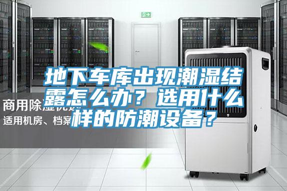 地下車庫出現潮濕結露怎么辦?選用什么樣的防潮設備?