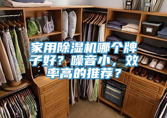家用除濕機哪個牌子好?噪音小,效率高的推薦?