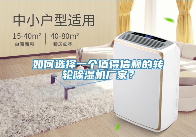 如何選擇一個值得信賴的轉輪除濕機廠家?