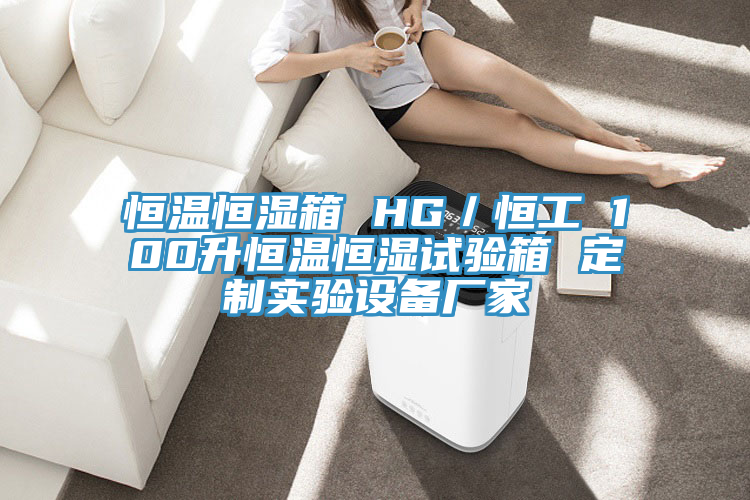 恒溫恒濕箱 HG/恒工 100升恒溫恒濕試驗箱 定制實驗設備廠家