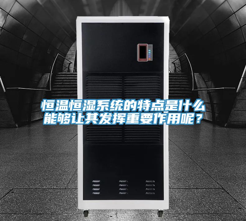 恒溫恒濕系統的特點是什么能夠讓其發揮重要作用呢?