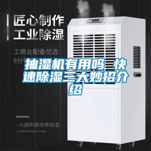 抽濕機有用嗎 快速除濕三大妙招介紹