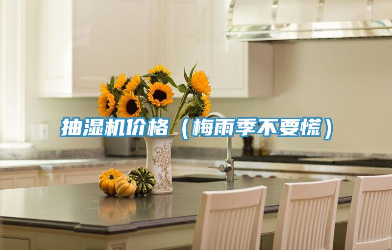 抽濕機價格(梅雨季不要慌)