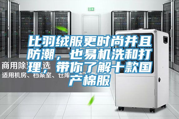 比羽絨服更時尚并且防潮,也易機洗和打理,帶你了解十款國產棉服