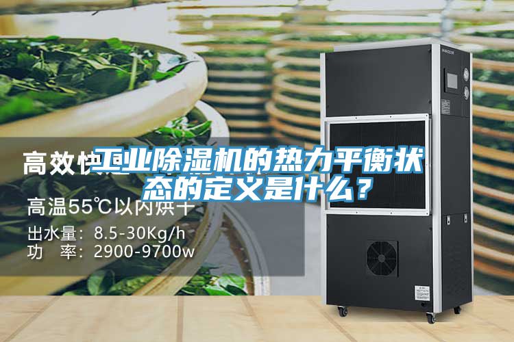 工業除濕機的熱力平衡狀態的定義是什么?