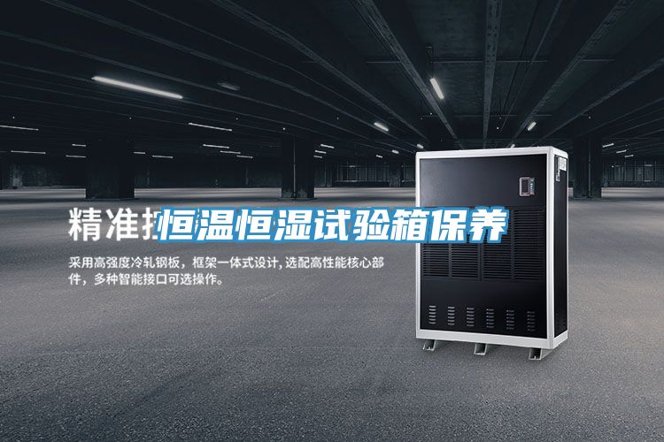 恒溫恒濕試驗箱保養