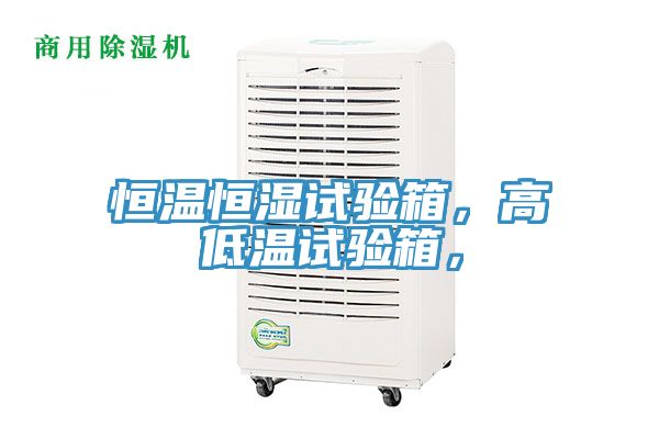 恒溫恒濕試驗箱，高低溫試驗箱，